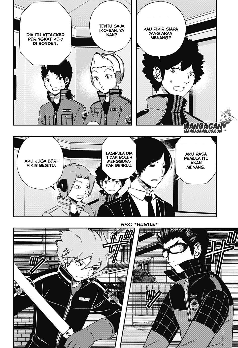 Manga World Trigger Chapter 160 gambar nomor 2