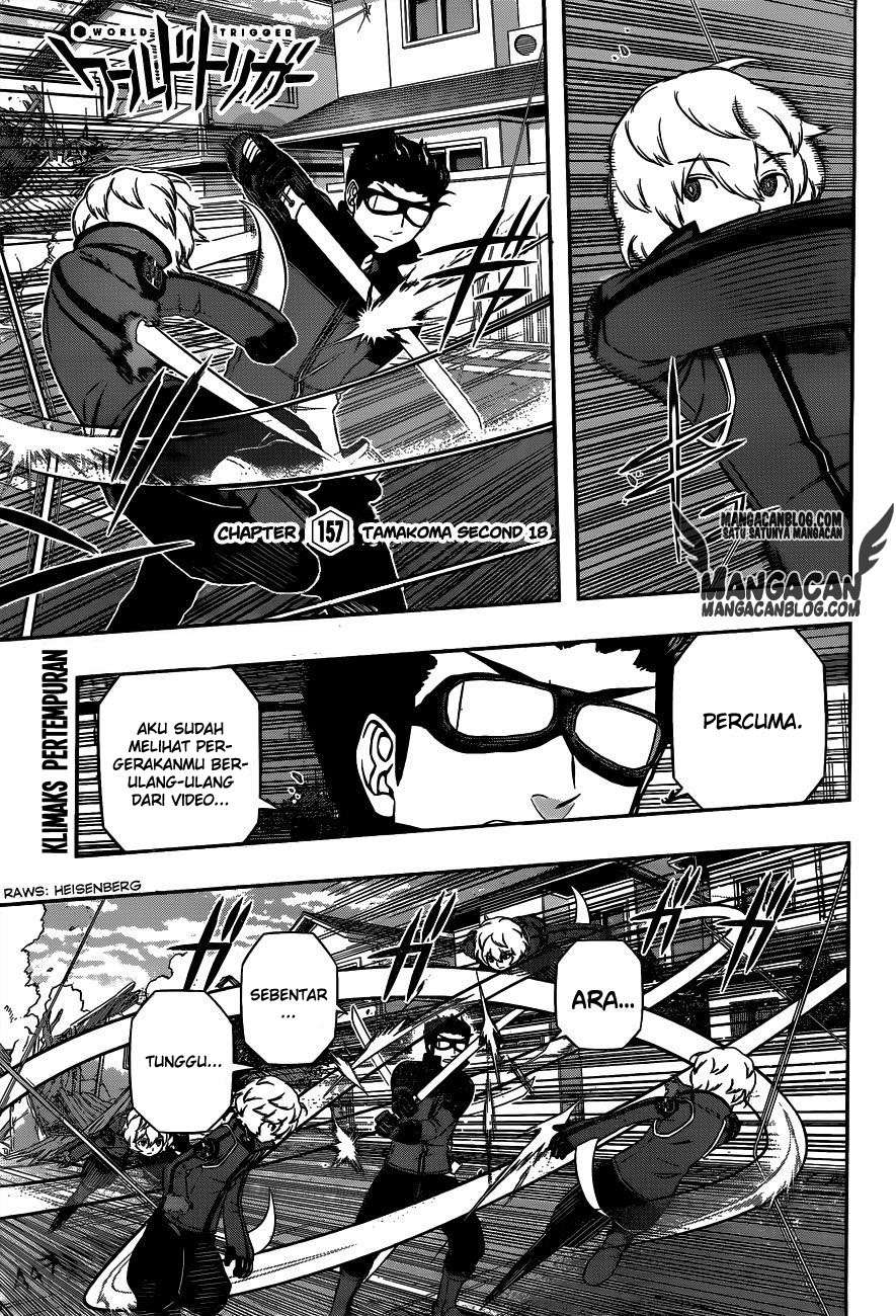 Komik World Trigger Chapter 157 gambar nomor 1