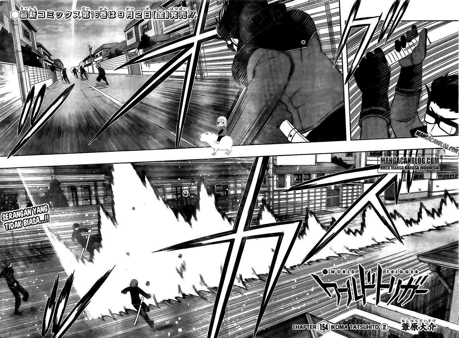 Manga World Trigger Chapter 154 gambar nomor 2