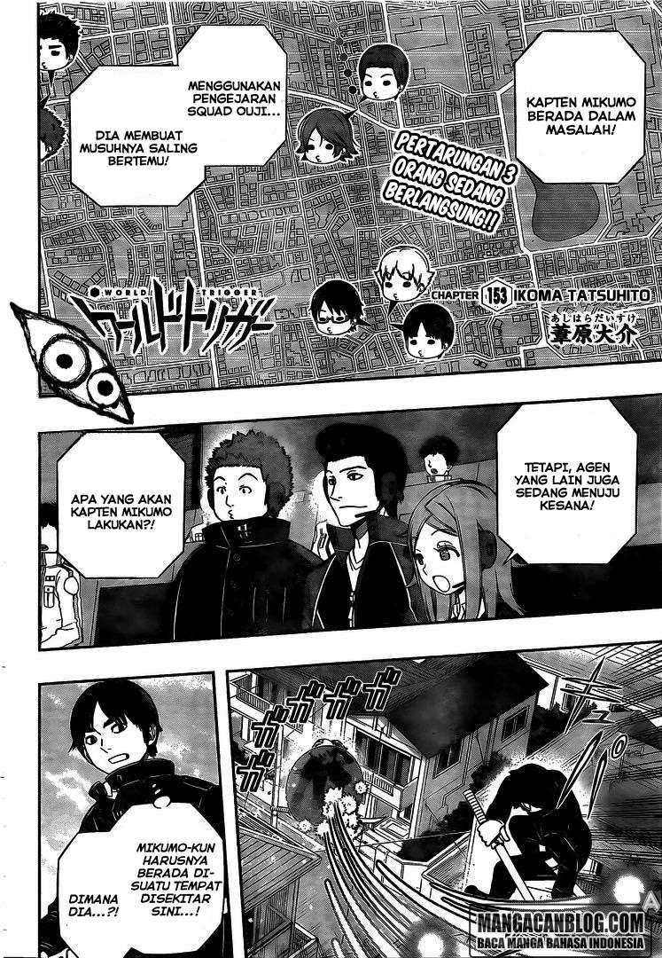Manga World Trigger Chapter 153 gambar nomor 2