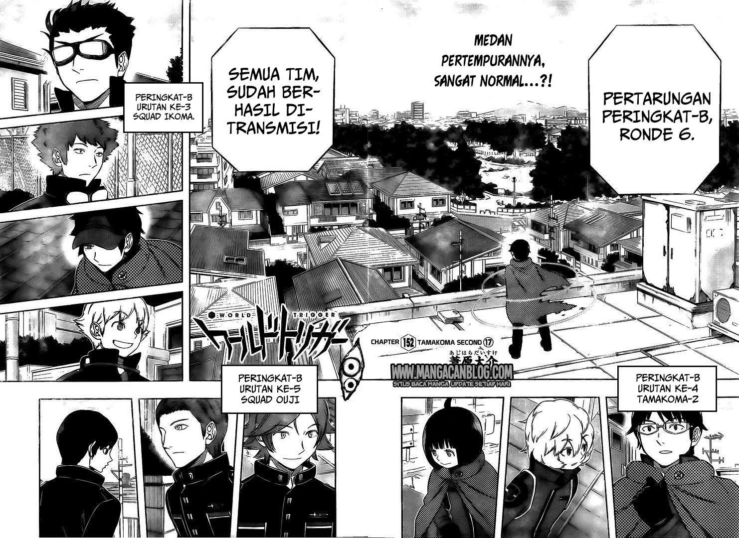 Manga World Trigger Chapter 152 gambar nomor 2