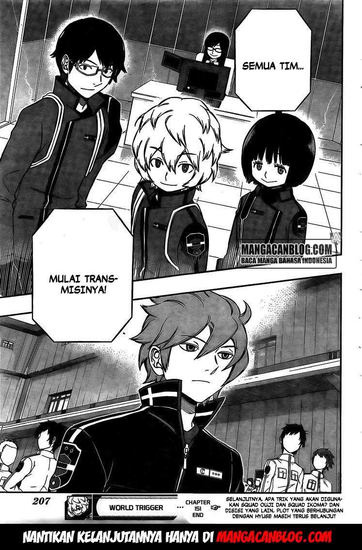 World Trigger Chapter 151 Gambar 19