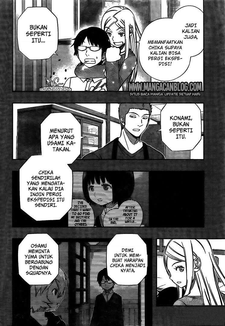 Manga World Trigger Chapter 150 gambar nomor 2