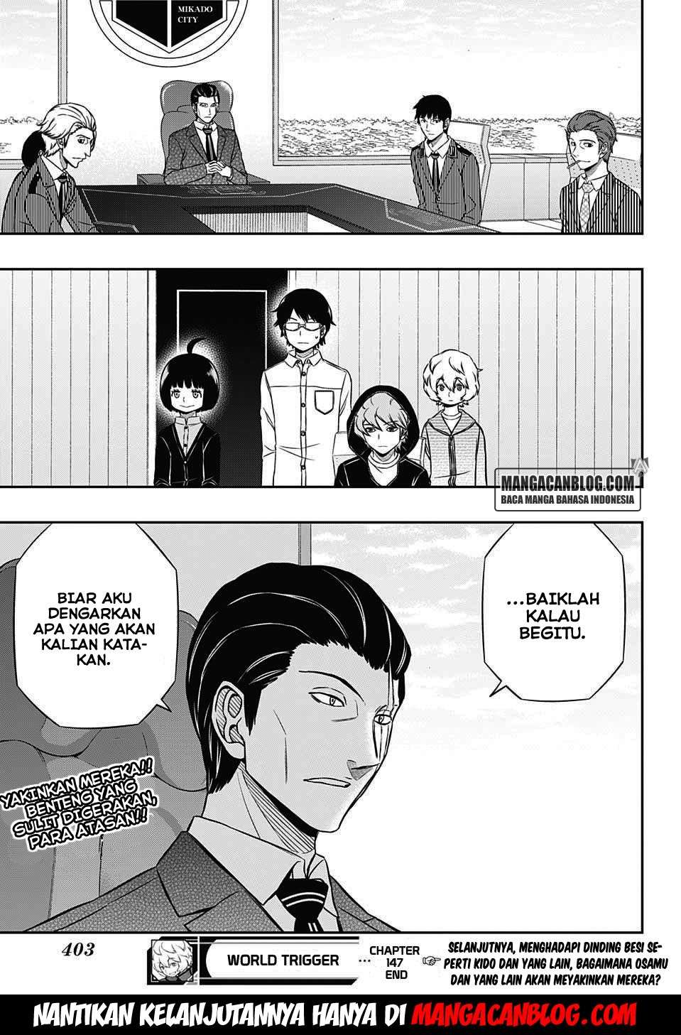 World Trigger Chapter 147 Gambar 19