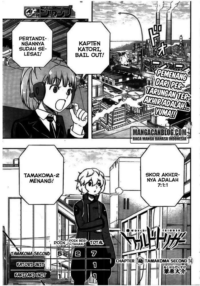 Komik World Trigger Chapter 146 gambar nomor 1