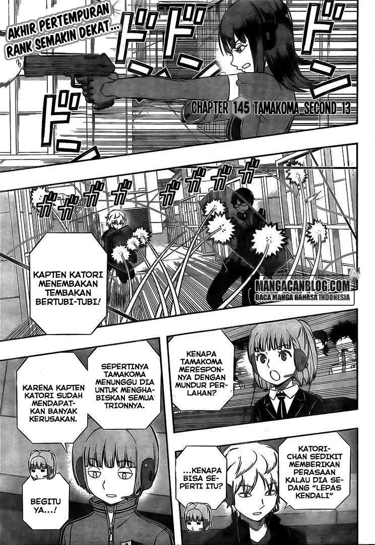 Komik World Trigger Chapter 145 gambar nomor 1