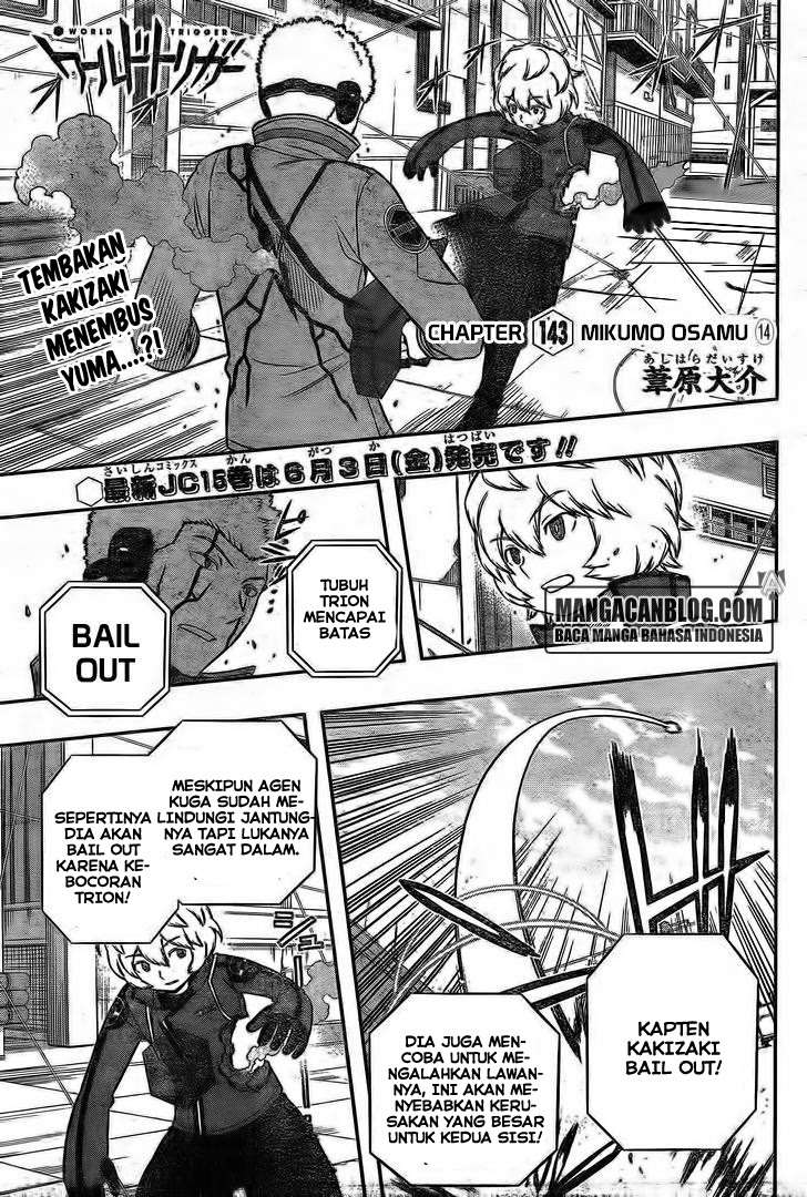 Komik World Trigger Chapter 143 gambar nomor 1
