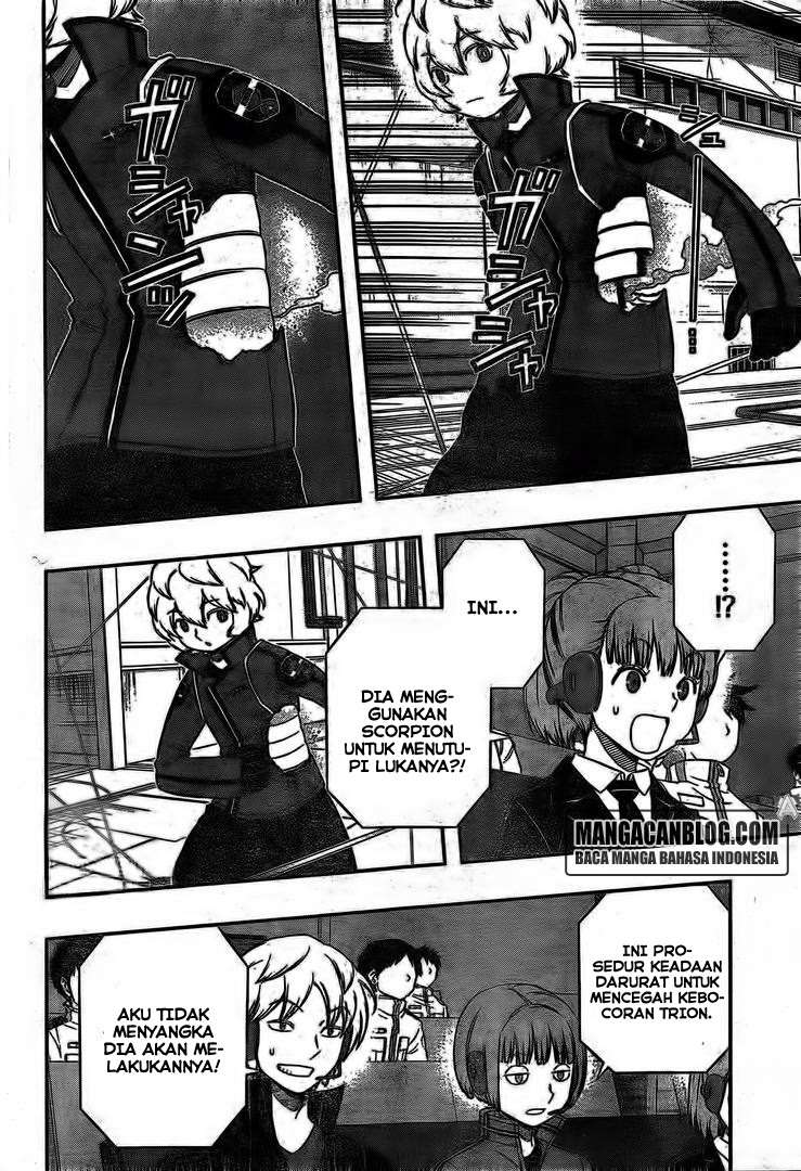 Manga World Trigger Chapter 143 gambar nomor 2