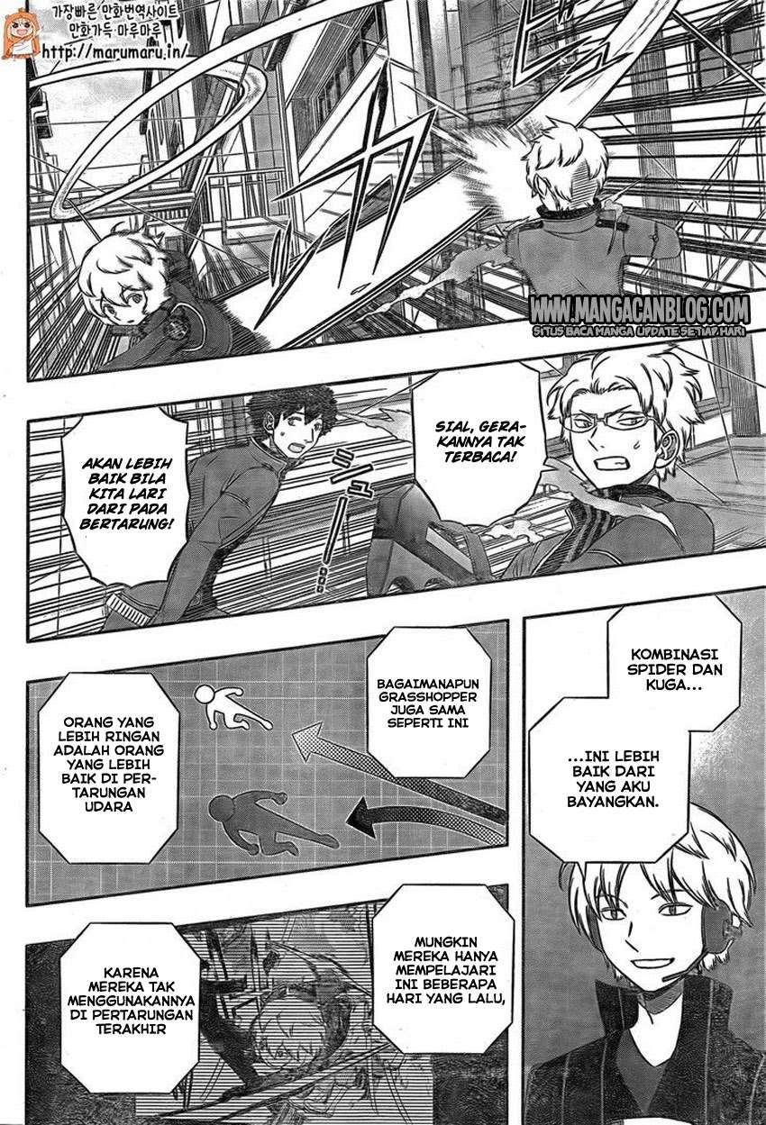 Manga World Trigger Chapter 139 gambar nomor 2