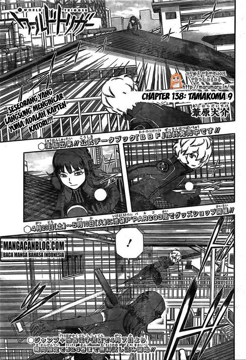 Komik World Trigger Chapter 138 gambar nomor 1