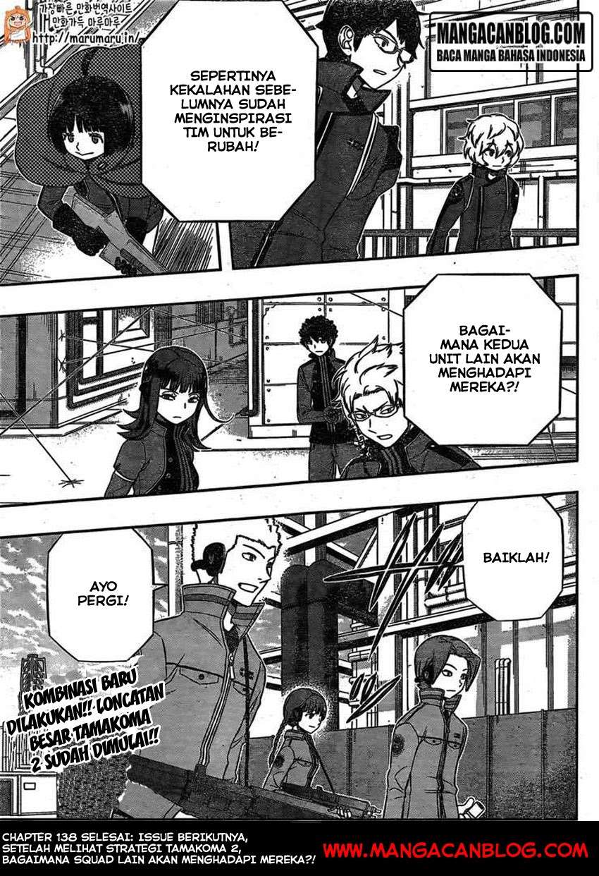 World Trigger Chapter 138 Gambar 19