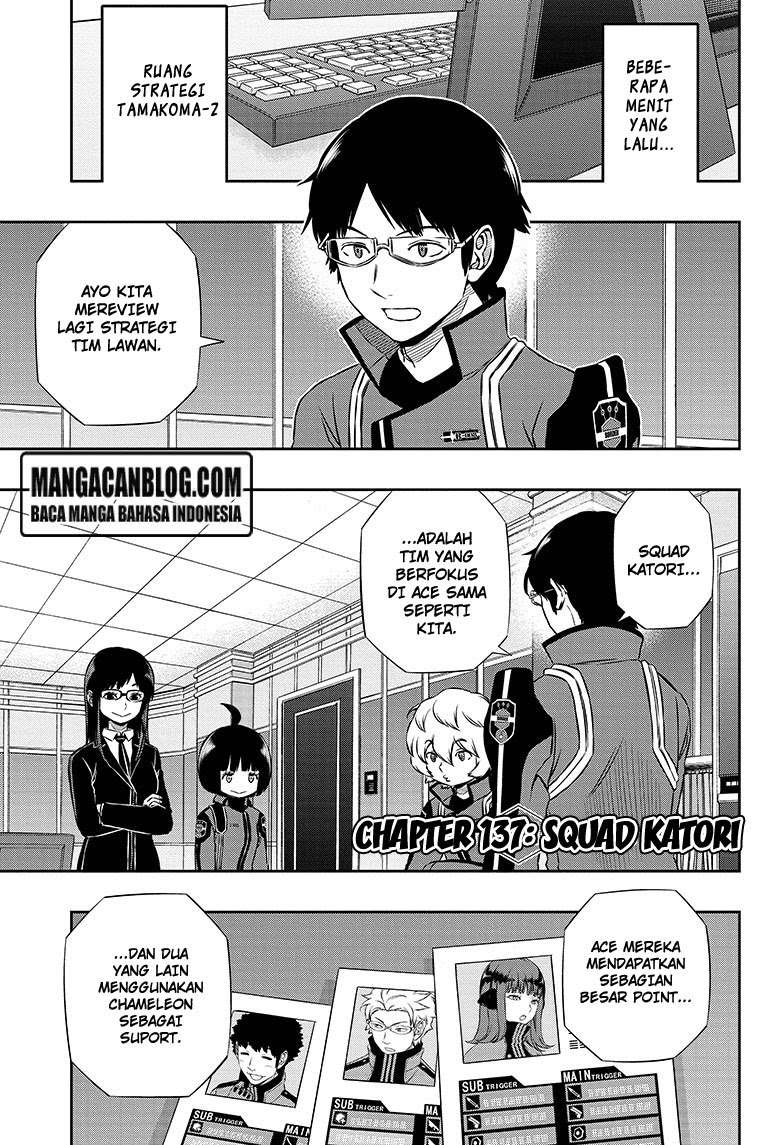 Komik World Trigger Chapter 137 gambar nomor 1