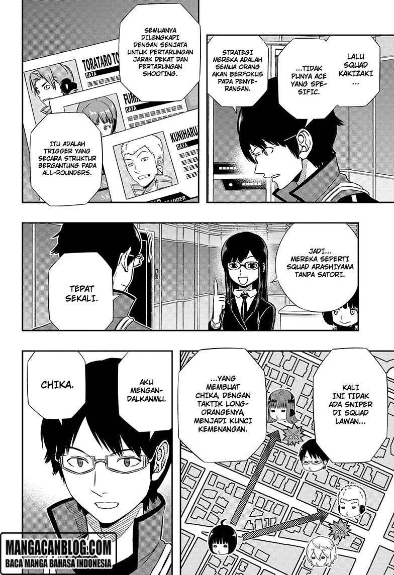 Manga World Trigger Chapter 137 gambar nomor 2