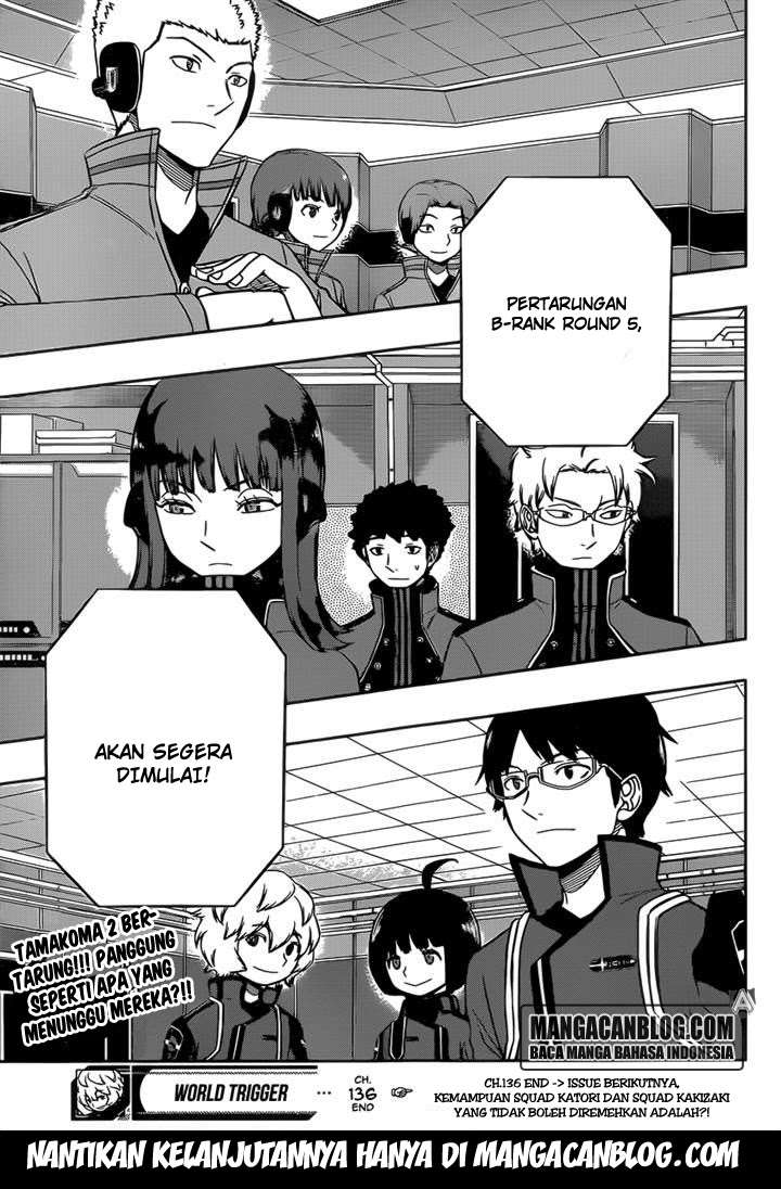 World Trigger Chapter 136 Gambar 19