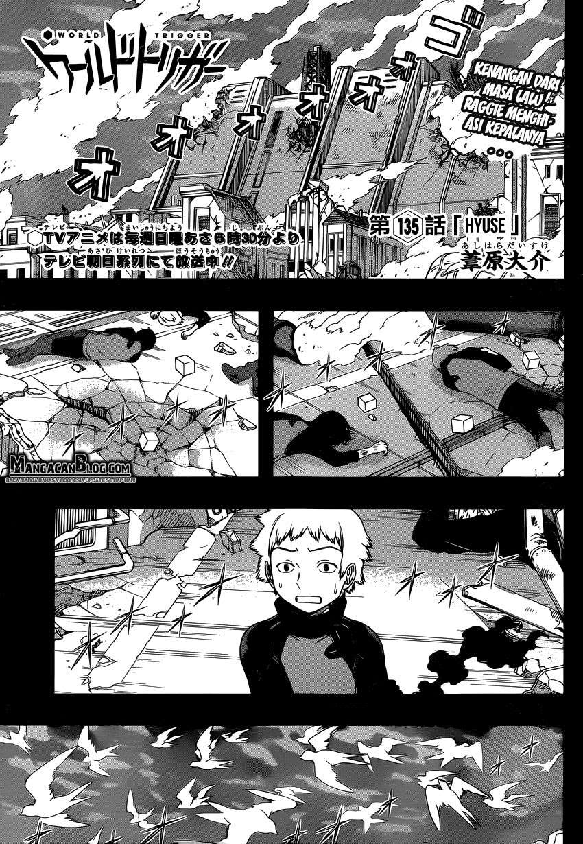 Manga World Trigger Chapter 135 gambar nomor 2