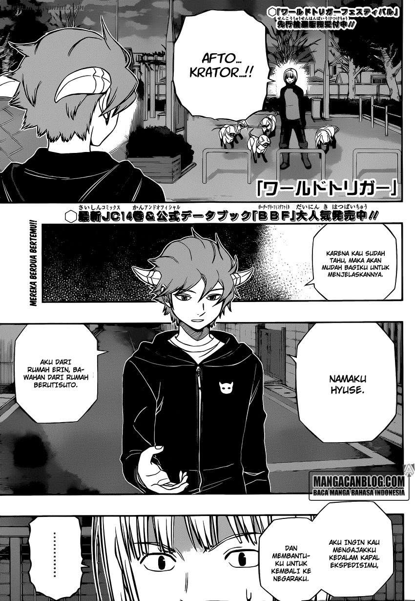 Komik World Trigger Chapter 134 gambar nomor 1