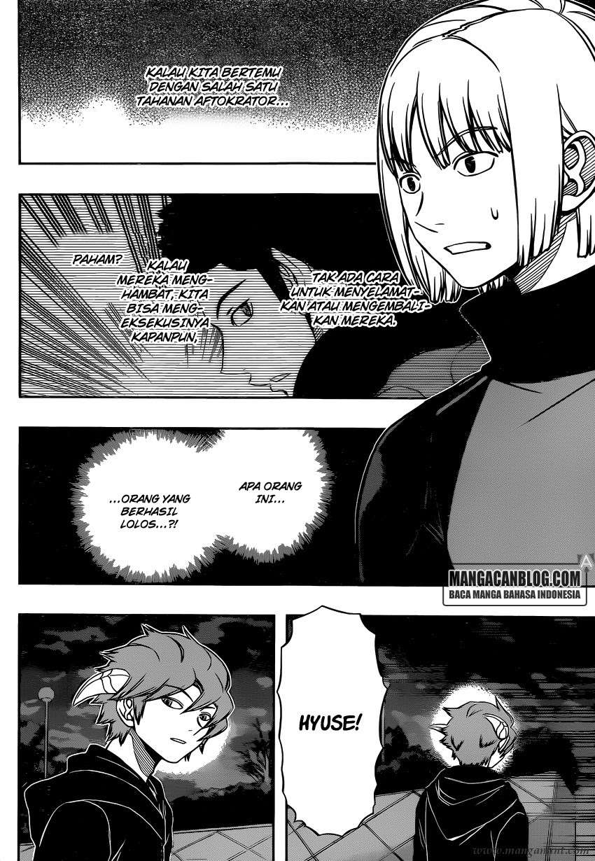 Manga World Trigger Chapter 134 gambar nomor 2