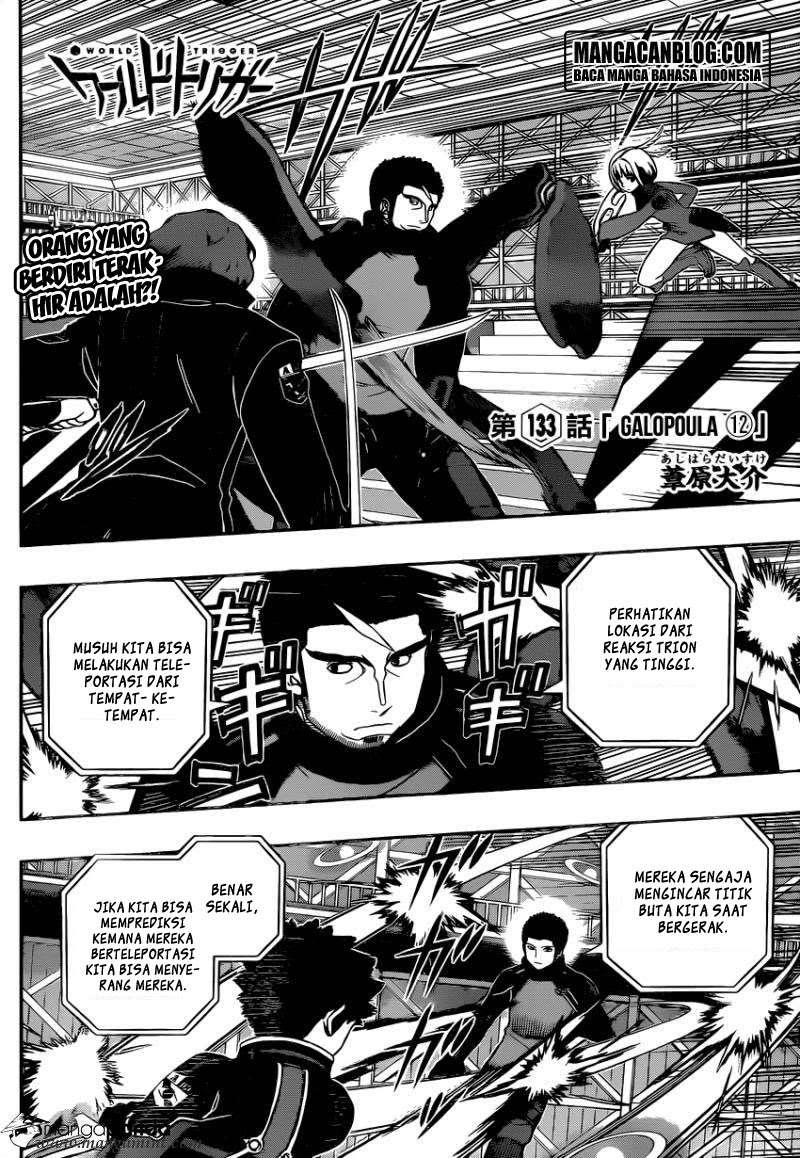 Manga World Trigger Chapter 133 gambar nomor 2