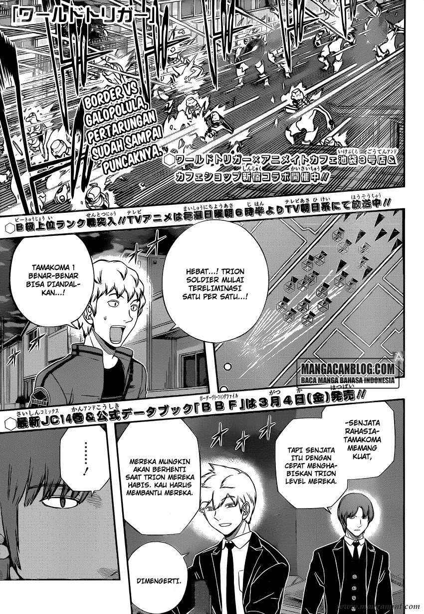 Komik World Trigger Chapter 132 gambar nomor 1