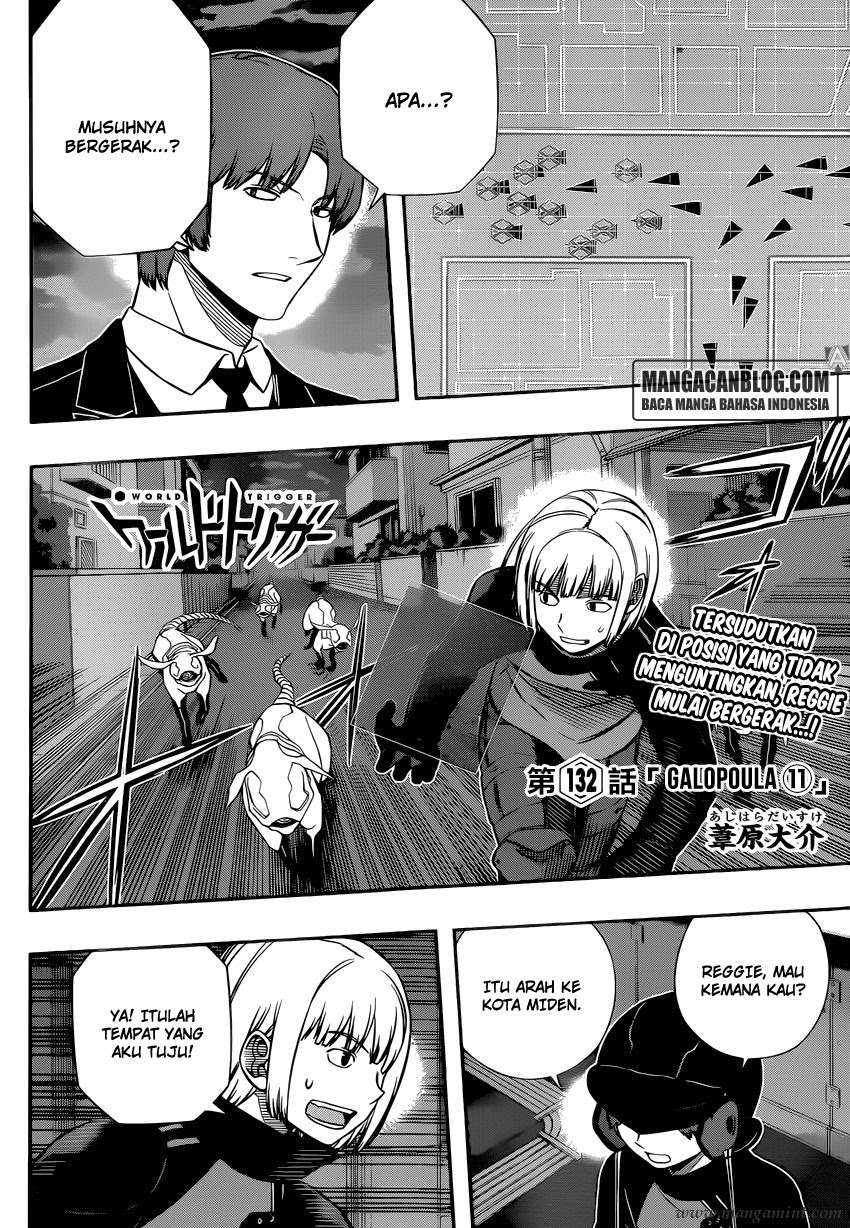 Manga World Trigger Chapter 132 gambar nomor 2