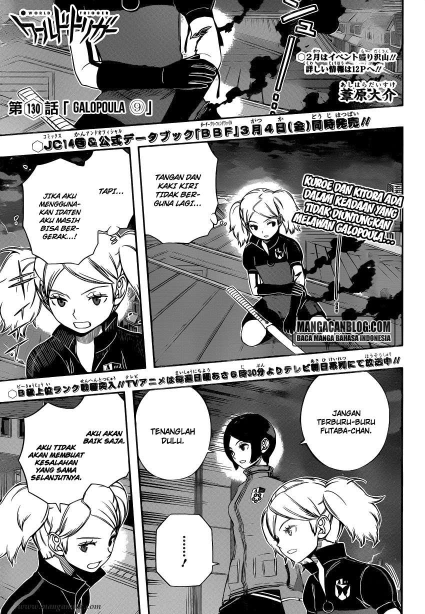 Komik World Trigger Chapter 130 gambar nomor 1