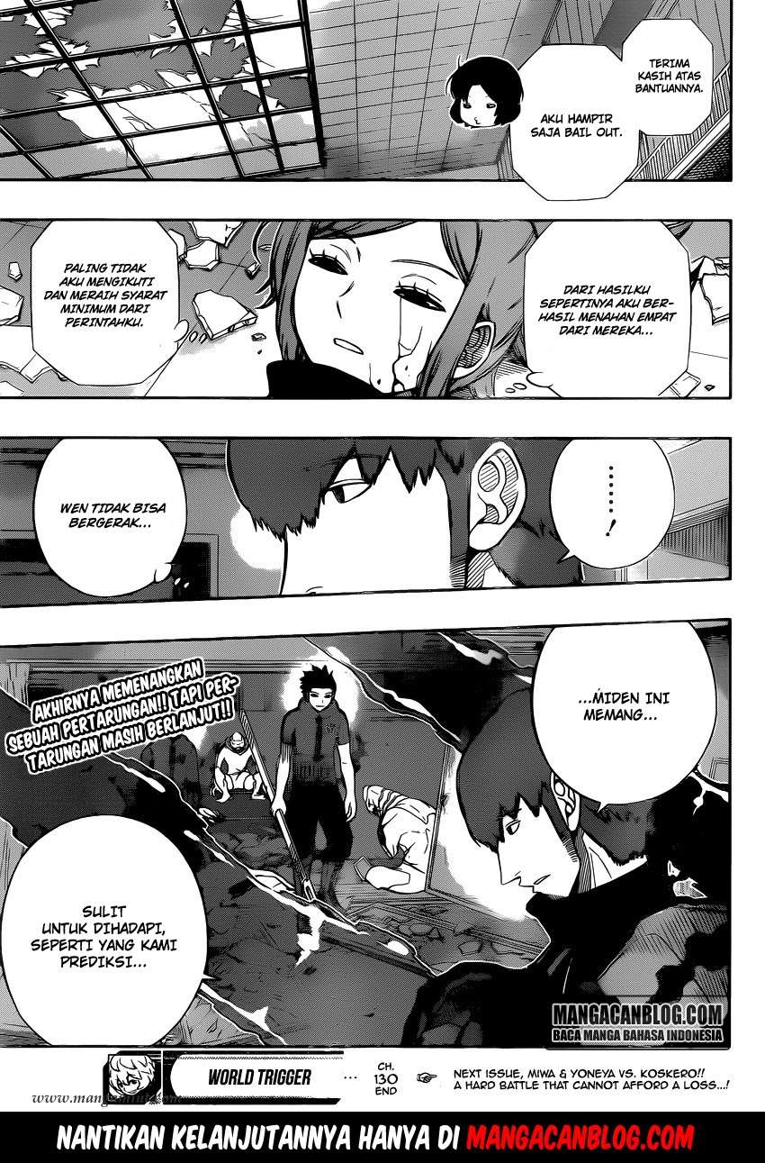 World Trigger Chapter 130 Gambar 18