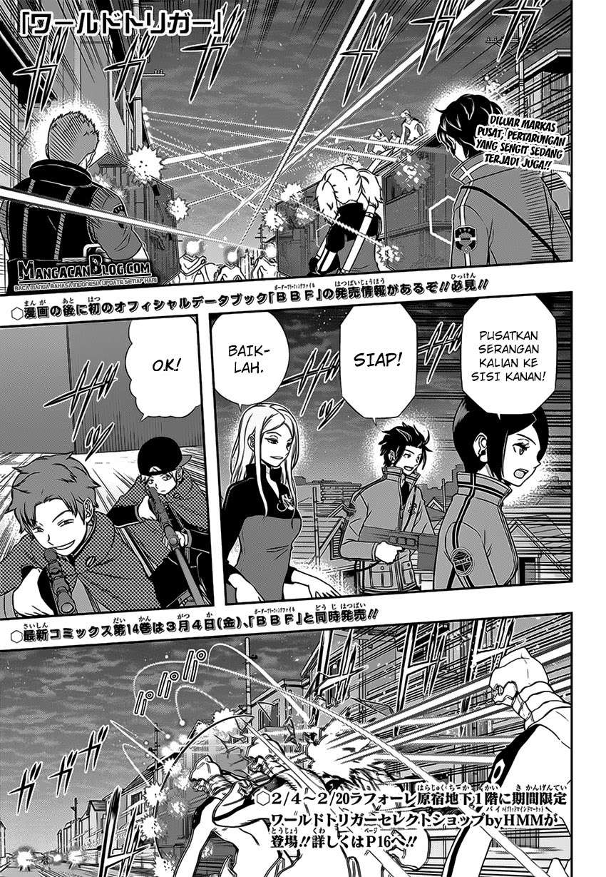 Manga World Trigger Chapter 129 gambar nomor 2