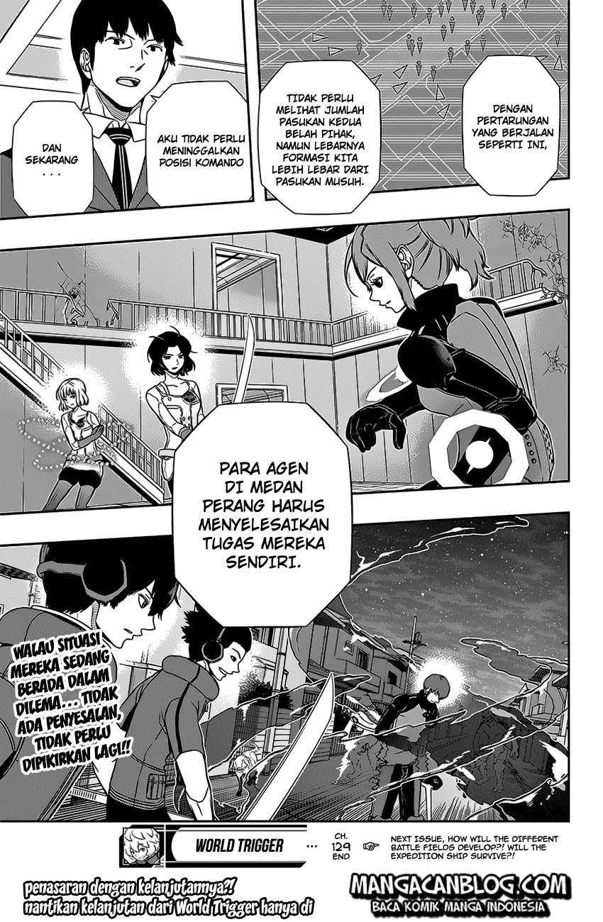 World Trigger Chapter 129 Gambar 20