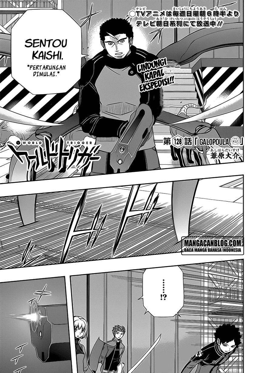 Komik World Trigger Chapter 128 gambar nomor 1