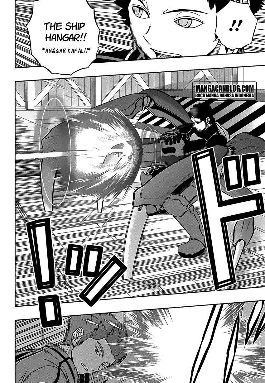Manga World Trigger Chapter 128 gambar nomor 2