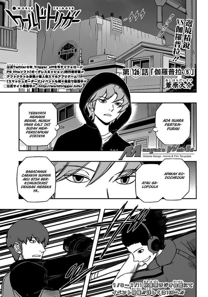 Komik World Trigger Chapter 126 gambar nomor 1