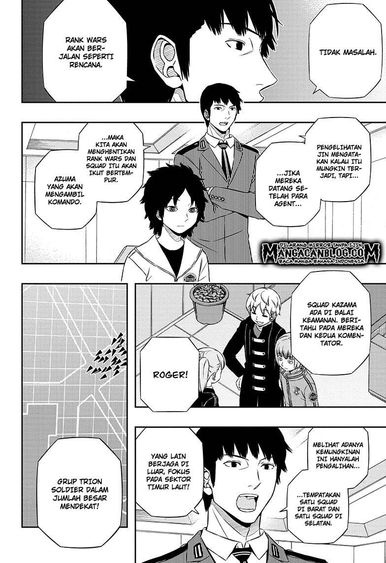 Manga World Trigger Chapter 124 gambar nomor 2