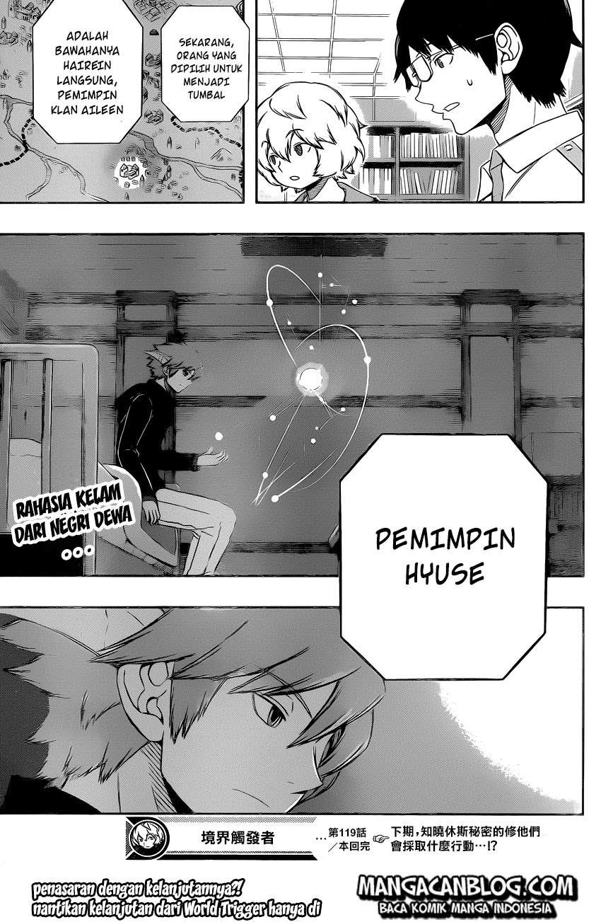 World Trigger Chapter 119 Gambar 20