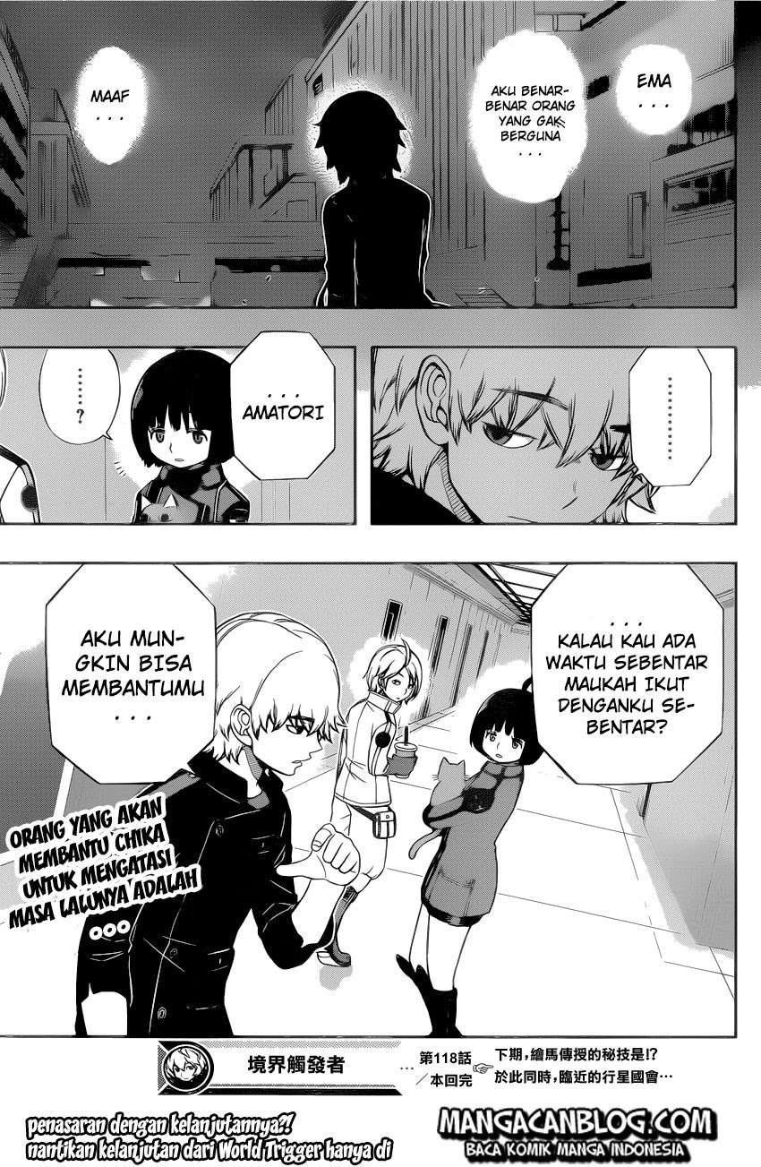 World Trigger Chapter 118 Gambar 20