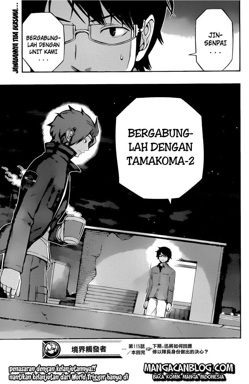 World Trigger Chapter 115 Gambar 19