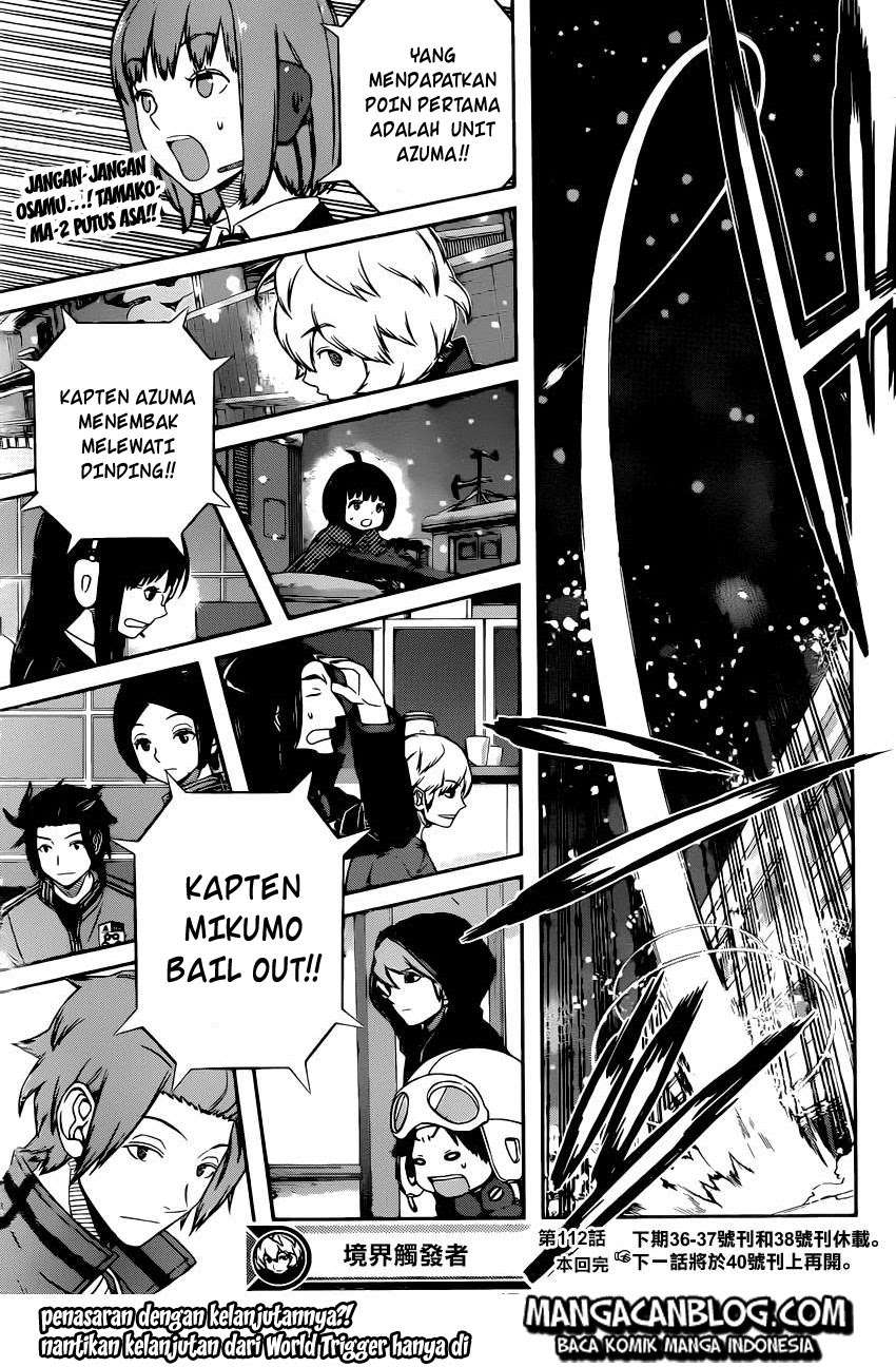 World Trigger Chapter 112 Gambar 19