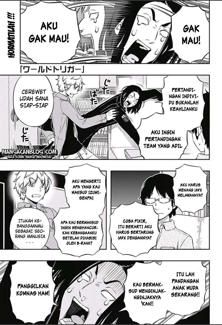 Manga World Trigger Chapter 110 gambar nomor 2