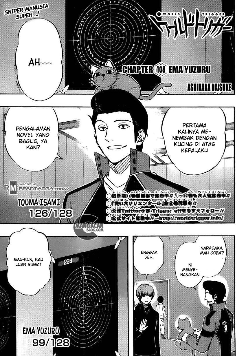 Komik World Trigger Chapter 108 gambar nomor 1