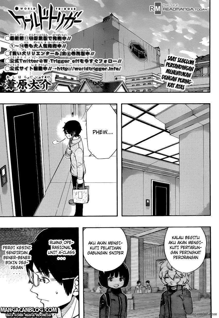 Manga World Trigger Chapter 107 gambar nomor 2