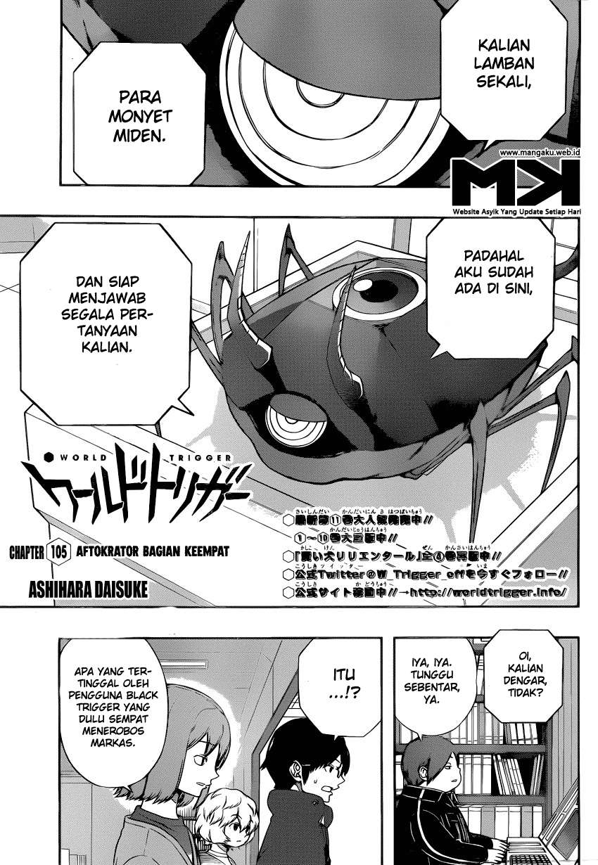 Manga World Trigger Chapter 105 gambar nomor 2