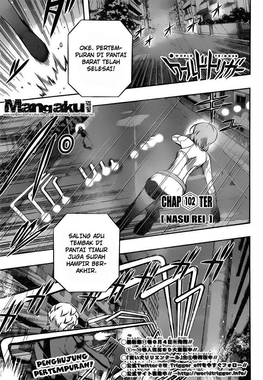Manga World Trigger Chapter 102 gambar nomor 2