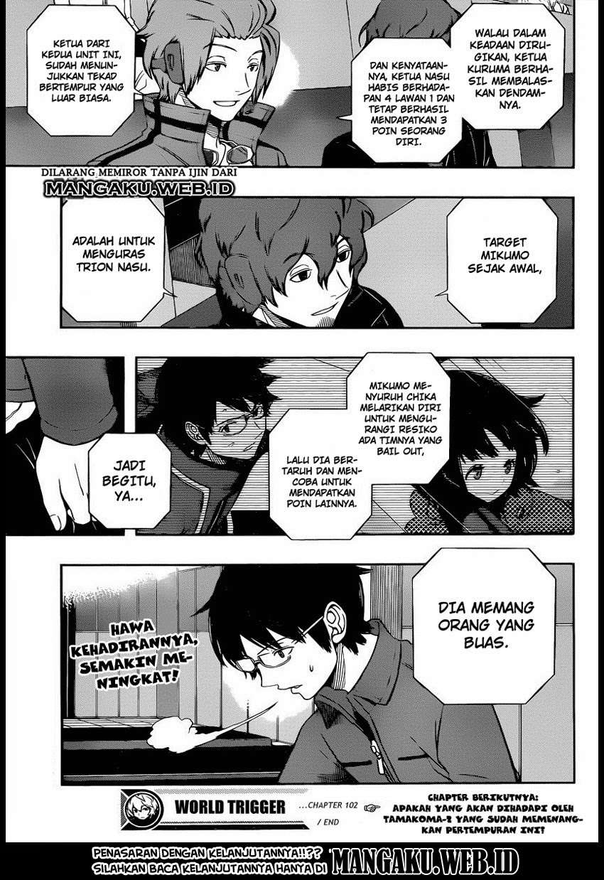 World Trigger Chapter 102 Gambar 21