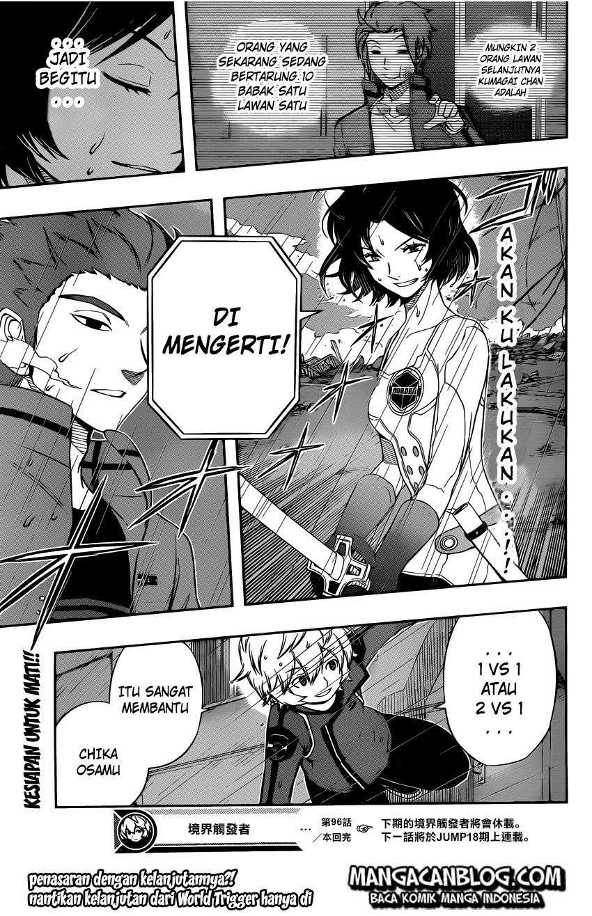 World Trigger Chapter 96 Gambar 19
