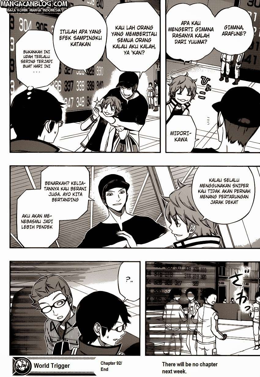 World Trigger Chapter 92 Gambar 19