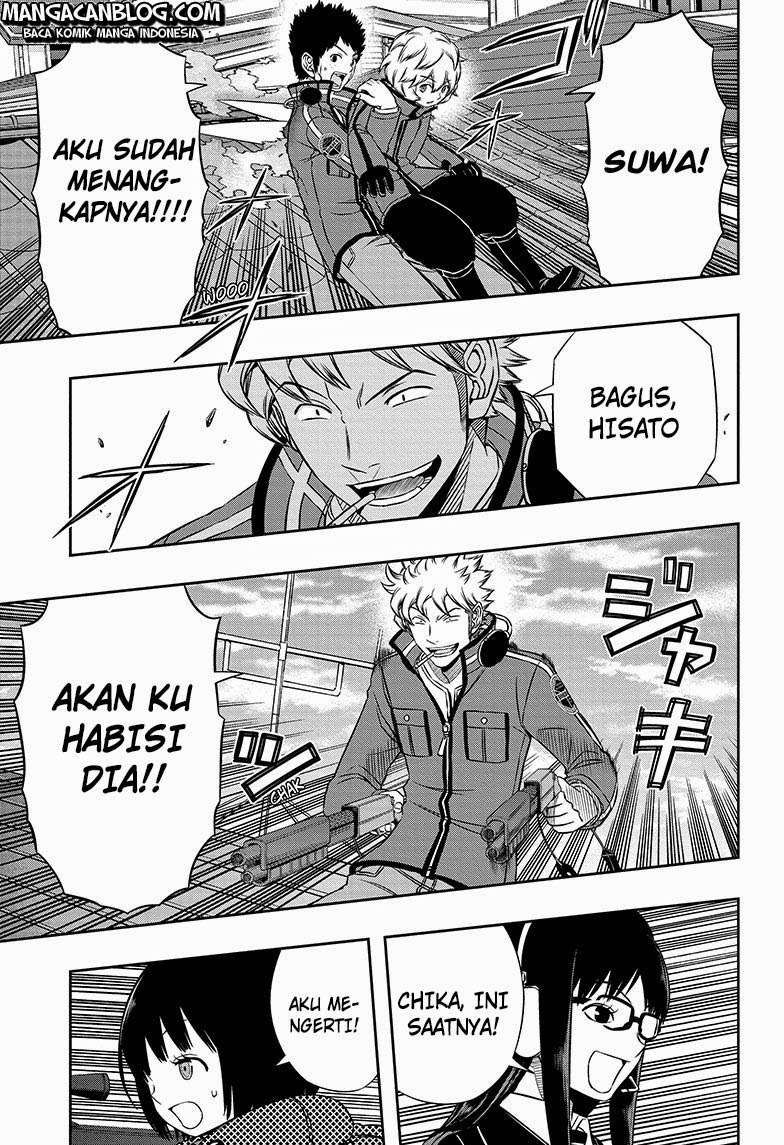 Manga World Trigger Chapter 91 gambar nomor 2