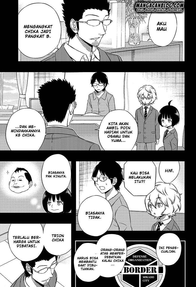 Manga World Trigger Chapter 86 gambar nomor 2