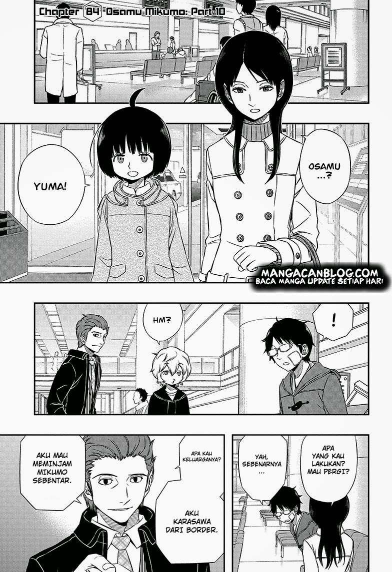 Manga World Trigger Chapter 84 gambar nomor 2
