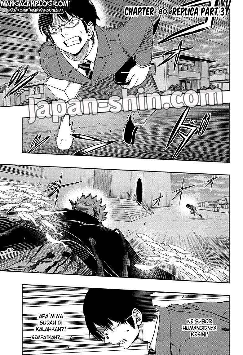 Manga World Trigger Chapter 80 gambar nomor 2