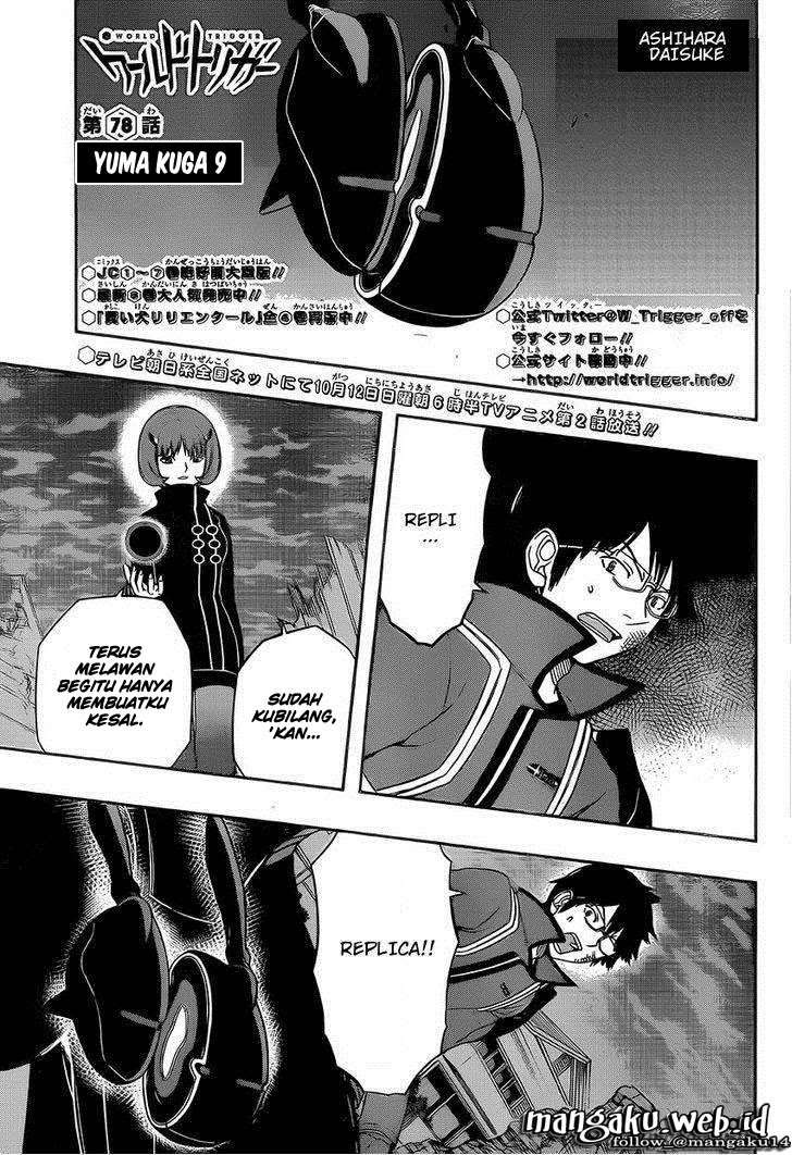Manga World Trigger Chapter 78 gambar nomor 2