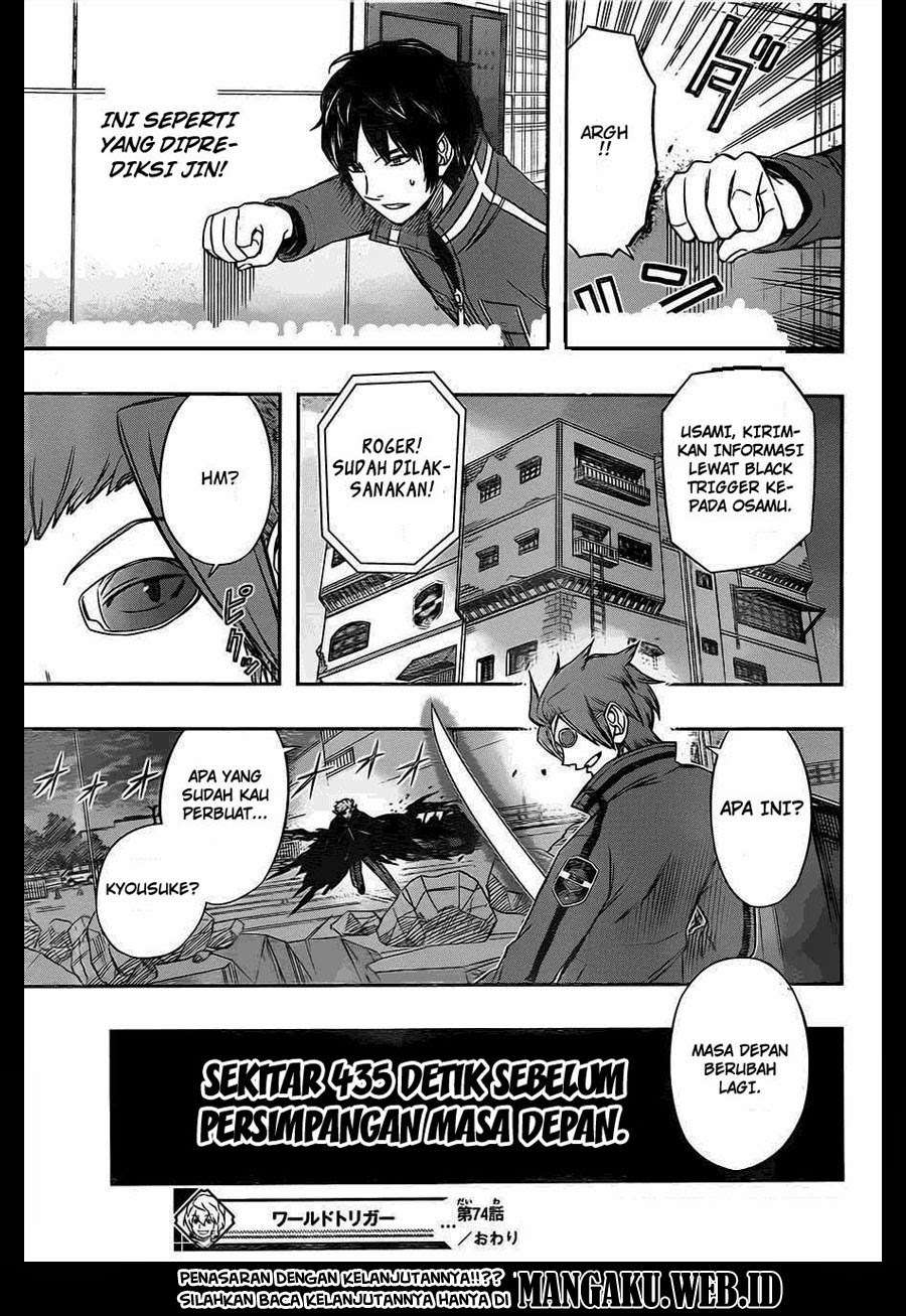 World Trigger Chapter 74 Gambar 20
